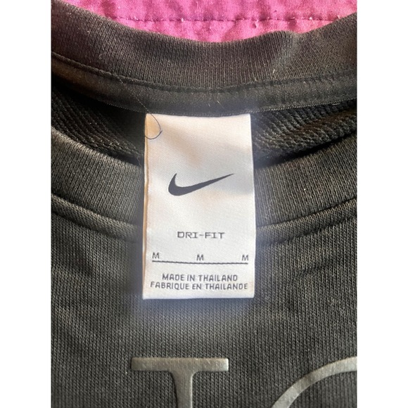Nike Dri Fit Crewneck Sweatshirt Just Do It Logo Women's Size M - Picture 3 of 5
